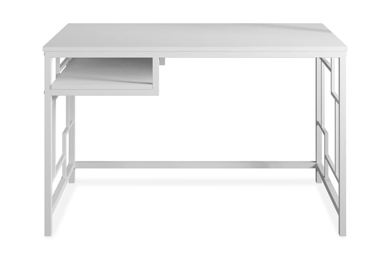 Amsberg Skrivbord 120 cm med Förvaring Hylla - Vit - Möbler - Bord & matgrupper - Kontorsbord - Skrivbord