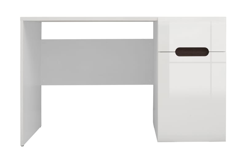 Azteca Datorbord 120 cm med Förvaring Låda - Vit - Möbler - Bord & matgrupper - Kontorsbord - Skrivbord