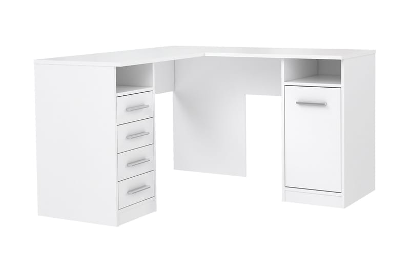 Baacwood Skrivbord 125 cm - Vit - Möbler - Bord & matgrupper - Kontorsbord - Skrivbord