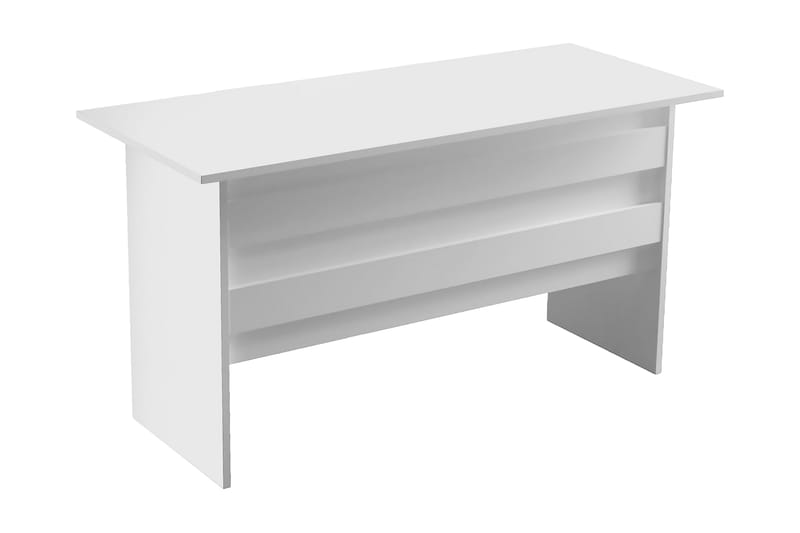 Barrock Skrivbord 140 cm - Vit - Möbler - Bord & matgrupper - Avlastningsbord - Sängbord & nattduksbord