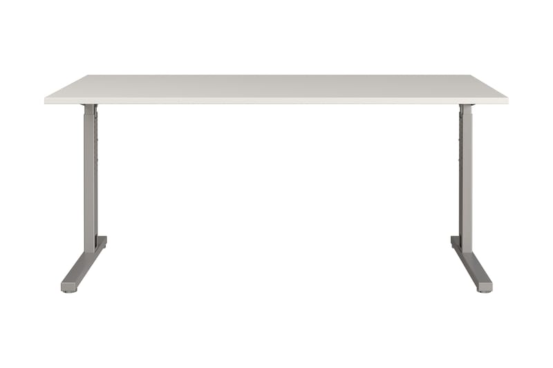 Biniaritx Skrivbord 180 cm - Grå/Vit - Möbler - Bord & matgrupper - Kontorsbord - Skrivbord - Höj och sänkbart skrivbord