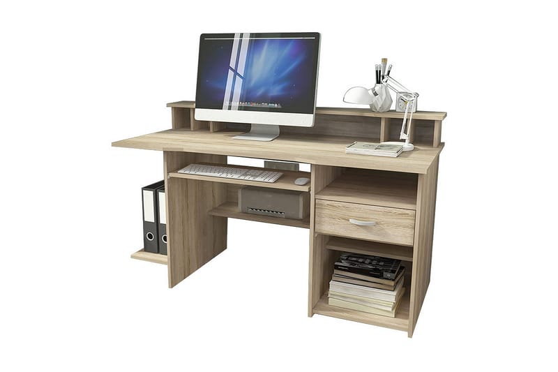 Biurko Skrivbord 70x151 cm - Brun - Möbler - Bord & matgrupper - Kontorsbord - Skrivbord
