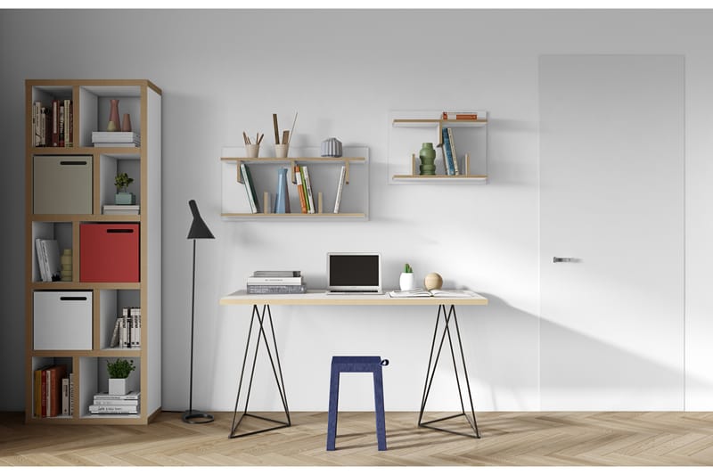Boavista Skrivbord 140 cm - Vit - Möbler - Bord & matgrupper - Kontorsbord - Skrivbord
