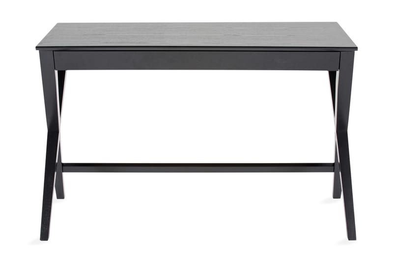 Brixer Skrivbord 120 cm med Förvaring Låda - Natur/Svart - Möbler - Bord & matgrupper - Kontorsbord - Skrivbord