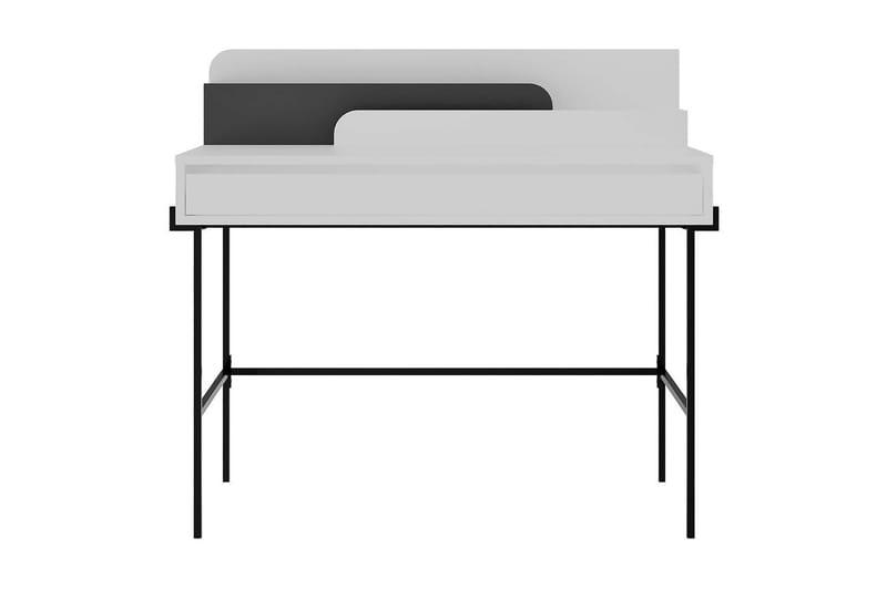 Cordin Skrivbord 108 cm - Vit/Antracit - Möbler - Bord & matgrupper - Kontorsbord - Skrivbord