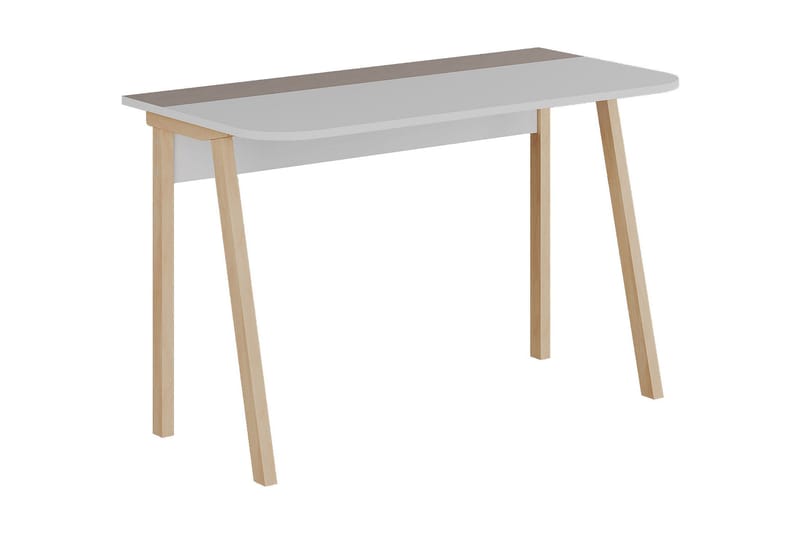 Dasina Skrivbord 120x75x120 cm - Ljusbrun - Möbler - Bord & matgrupper - Kontorsbord - Skrivbord