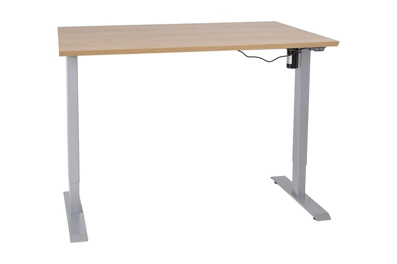 Ergosum 1 Skrivbord 140 cm Höj-och Sänkbar - Trä/Natur - Möbler - Bord & matgrupper - Kontorsbord - Skrivbord