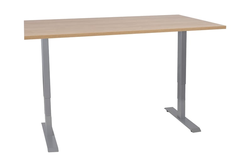 Ergosum 2 Skrivbord 160 cm Höj-och Sänkbar - Trä/Natur - Möbler - Bord & matgrupper - Kontorsbord - Skrivbord - Höj och sänkbart skrivbord