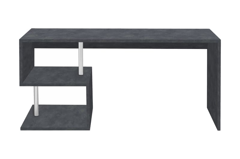 Esseda Skrivbord 180 cm med Förvaring Hyllor - Svart - Möbler - Bord & matgrupper - Kontorsbord - Skrivbord