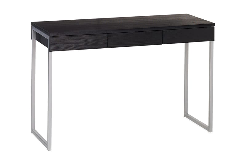 Function Plus Skrivbord 126 cm med Förvaring 3 Lådor - Svart/Ljusgrå - Möbler - Bord & matgrupper - Kontorsbord - Skrivbord