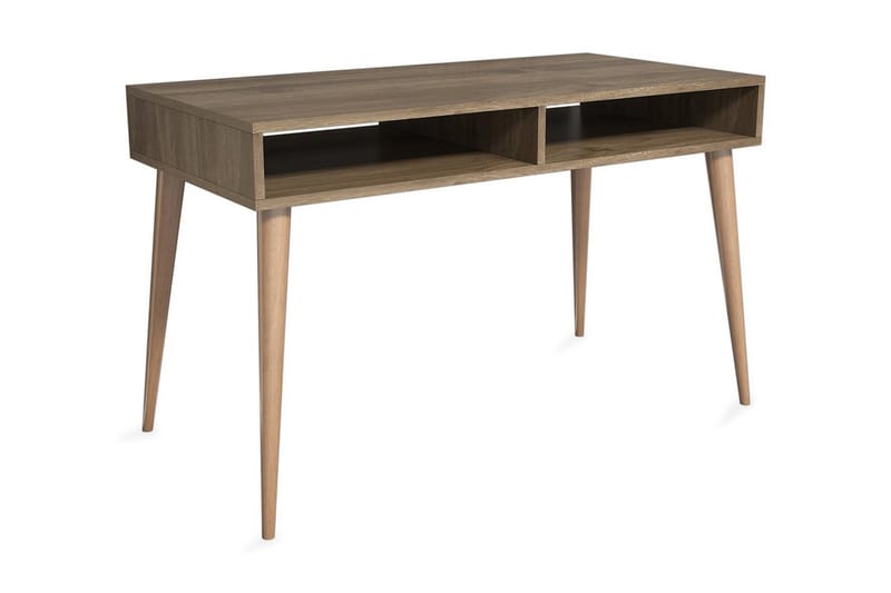Gersby Skrivbord 120 cm med Förvaring Hylla - Natur/Brun - Möbler - Bord & matgrupper - Kontorsbord - Skrivbord