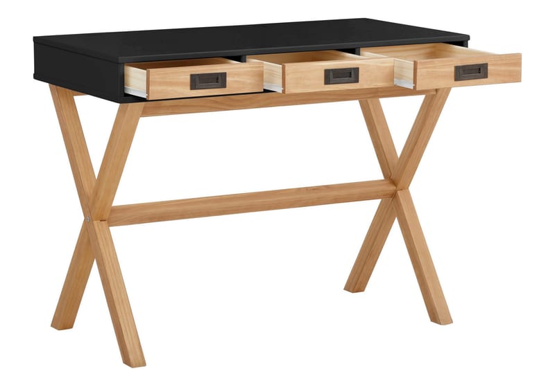 Homestead Skrivbord 160 cm - Svart - Möbler - Bord & matgrupper - Kontorsbord - Skrivbord