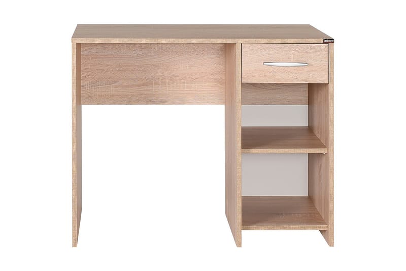 Irbene Skrivbord 90 cm med Förvaring Låda + Hyllor - Natur - Möbler - Bord & matgrupper - Kontorsbord - Skrivbord