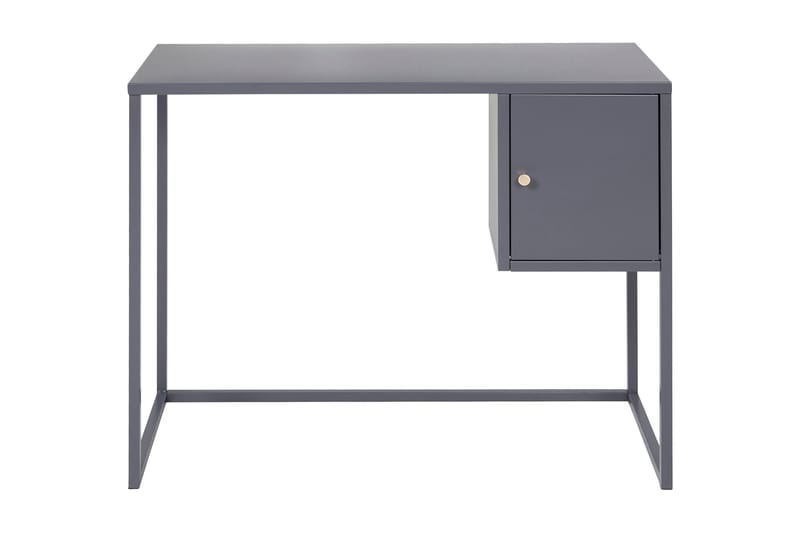 Lovenote Skrivbord 95 cm med Förvaring Skåp - Ljusgrå - Möbler - Bord & matgrupper - Kontorsbord - Skrivbord