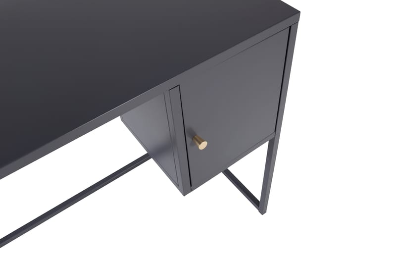 Lovenote Skrivbord 95 cm med Förvaring Skåp - Ljusgrå - Möbler - Bord & matgrupper - Kontorsbord - Skrivbord