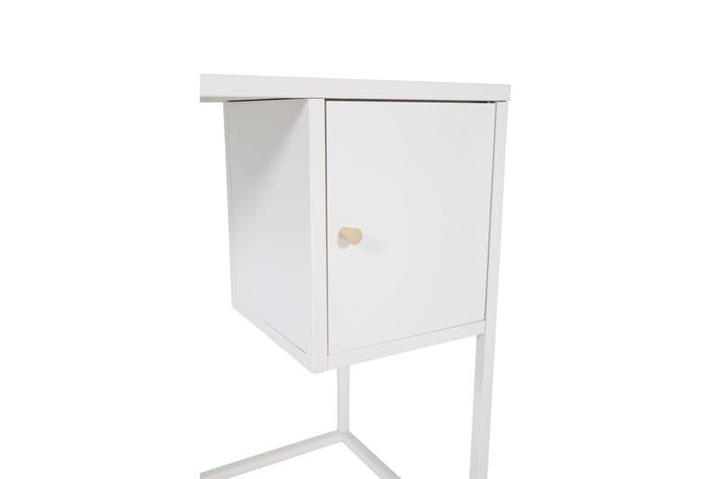 Lovenote Skrivbord 95 cm med Förvaring Skåp - Vit - Möbler - Bord & matgrupper - Kontorsbord - Skrivbord