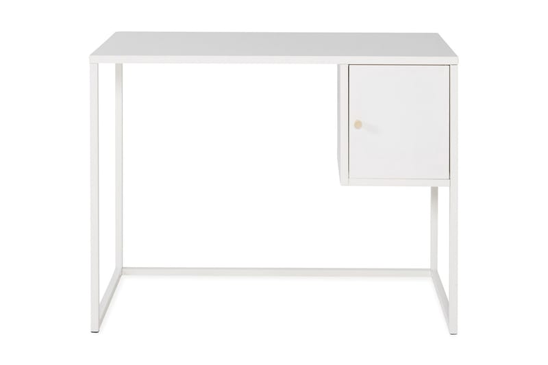 Lovenote Skrivbord 95 cm med Förvaring Skåp - Vit - Möbler - Bord & matgrupper - Kontorsbord - Skrivbord