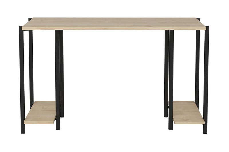 Malem Skrivbord 60x73,8x125,2 cm med förvaring - Svart - Möbler - Bord & matgrupper - Kontorsbord - Skrivbord