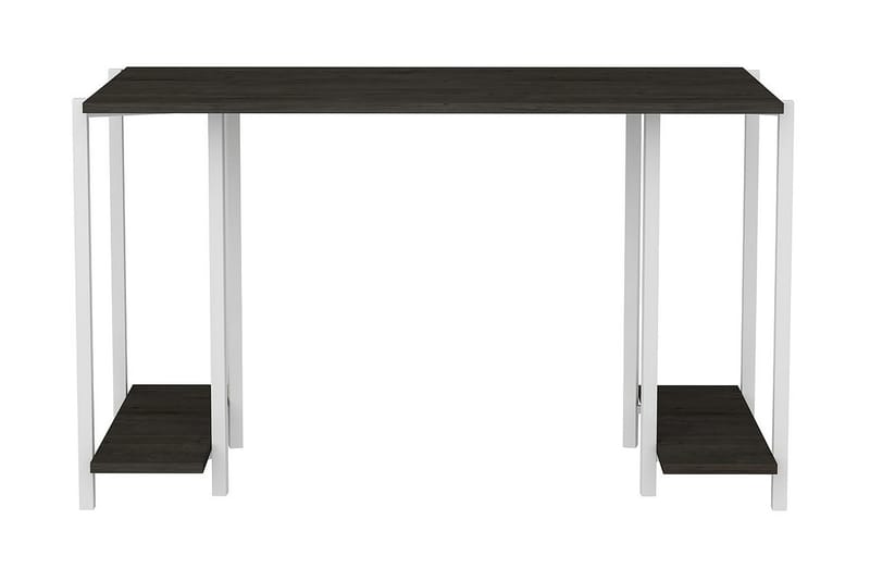 Malem Skrivbord 60x73,8x125,2 cm med förvaring - Vit - Möbler - Bord & matgrupper - Kontorsbord - Skrivbord