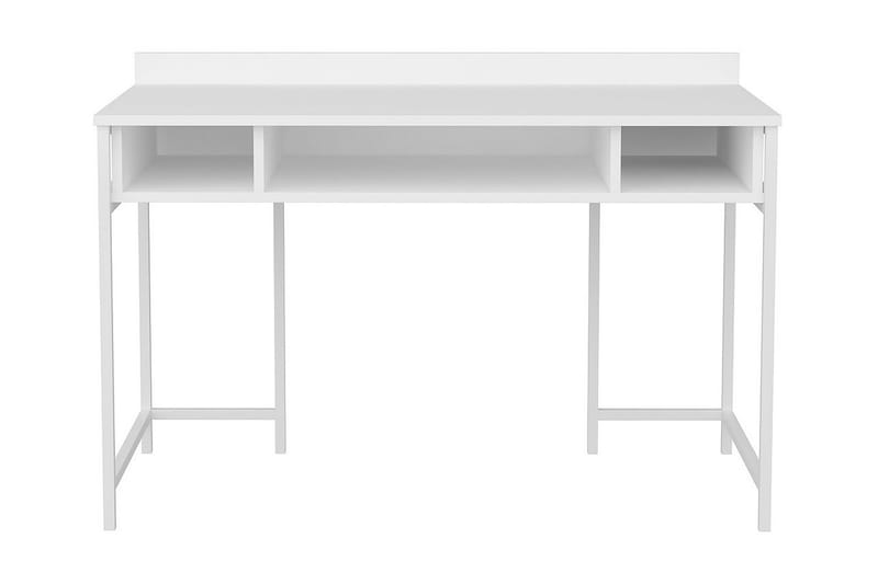 Malem Skrivbord 60x74,8x120 cm med förvaring - Vit - Möbler - Bord & matgrupper - Kontorsbord - Skrivbord