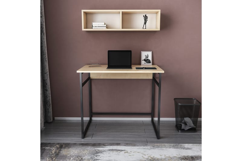Malem Skrivbord 60x75x90 cm - Svart - Möbler - Bord & matgrupper - Kontorsbord - Skrivbord