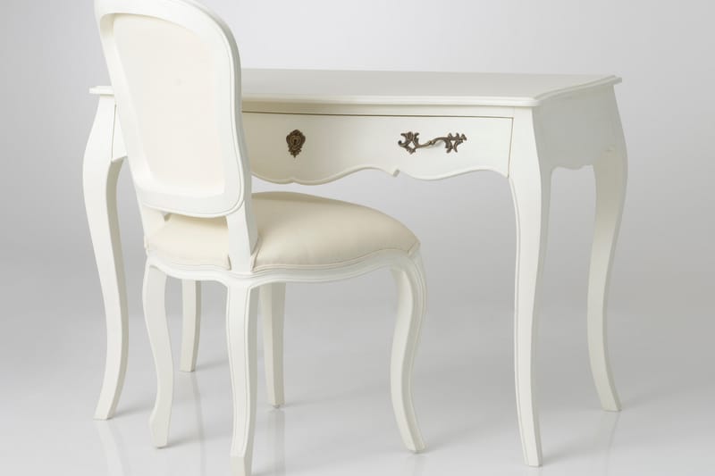 Muranos Skrivbord 110 cm med Förvaring Låda - Vit - Möbler - Bord & matgrupper - Kontorsbord - Skrivbord
