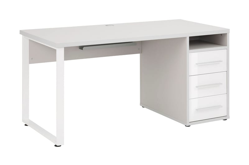 Neviges Skrivbord 150 cm - Grå - Möbler - Bord & matgrupper - Kontorsbord - Skrivbord