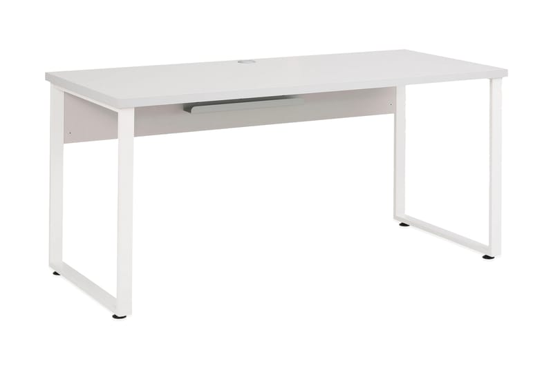 Neviges Skrivbord 160 cm - Grå/Platinagrå - Möbler - Bord & matgrupper - Kontorsbord - Skrivbord