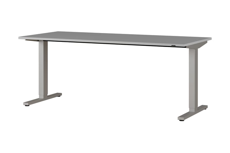 Picato Skrivbord 180 cm - Grå - Möbler - Bord & matgrupper - Kontorsbord - Skrivbord - Höj och sänkbart skrivbord