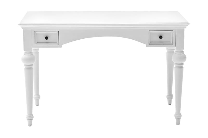 Provence Skrivbord 120 cm med Förvaring 2 Lådor - Mahogny/Vit - Möbler - Bord & matgrupper - Kontorsbord - Skrivbord