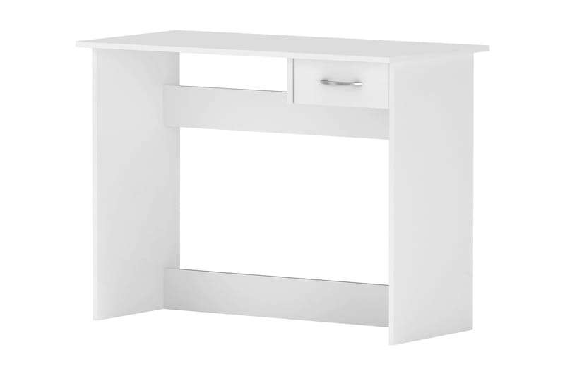 Romme Skrivbord 101 cm med Förvaring Låda - Vit - Möbler - Bord & matgrupper - Kontorsbord - Skrivbord