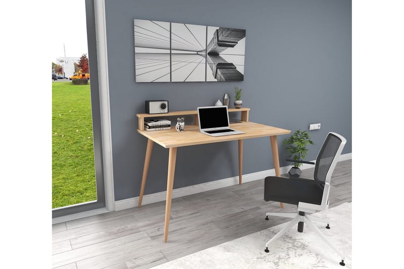 Rykker Skrivbord 110 cm - Ljus Natur - Möbler - Bord & matgrupper - Kontorsbord - Skrivbord