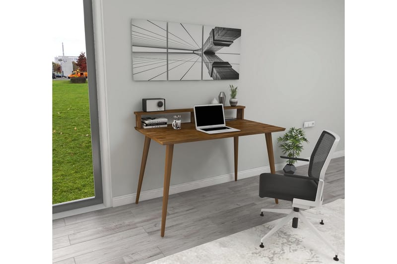 Rykker Skrivbord 110 cm - Valnöt - Möbler - Bord & matgrupper - Kontorsbord - Skrivbord