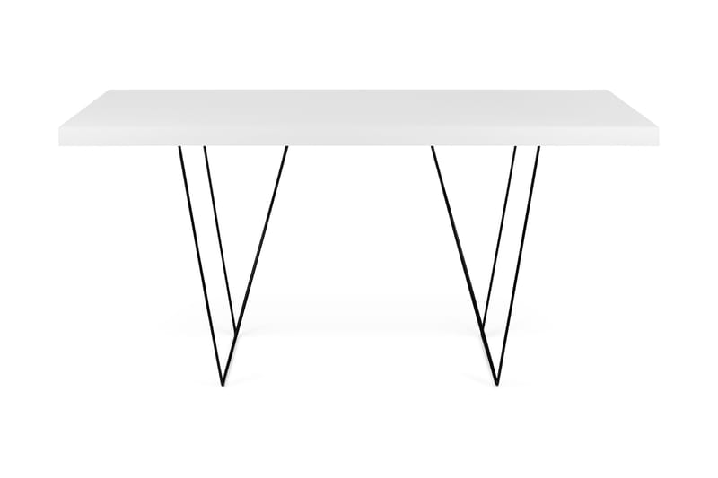 Sharilyn Skrivbord 160 cm - Vit - Möbler - Bord & matgrupper - Kontorsbord - Skrivbord