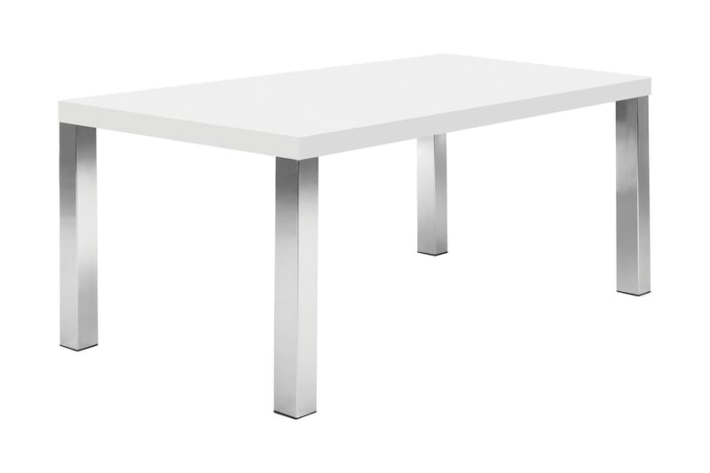 Sharilyn Skrivbord 180 cm - Vit/Silver - Möbler - Bord & matgrupper - Kontorsbord - Skrivbord