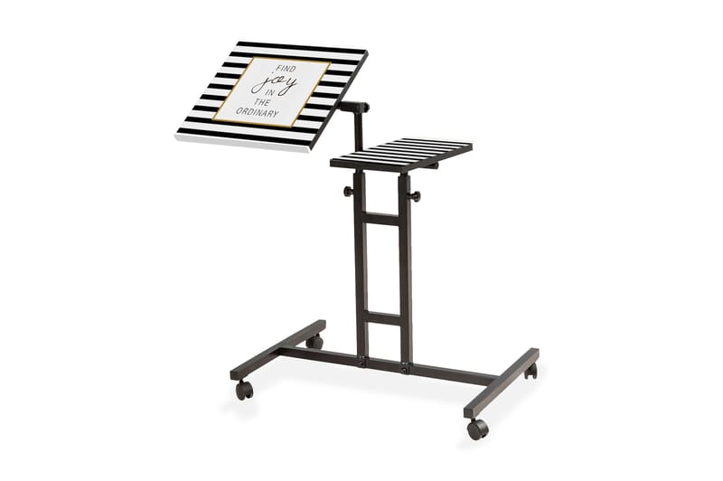 Similton Ståskrivbord 67 cm Text Randig - Svart - Möbler - Bord & matgrupper - Kontorsbord - Skrivbord - Höj och sänkbart skrivbord