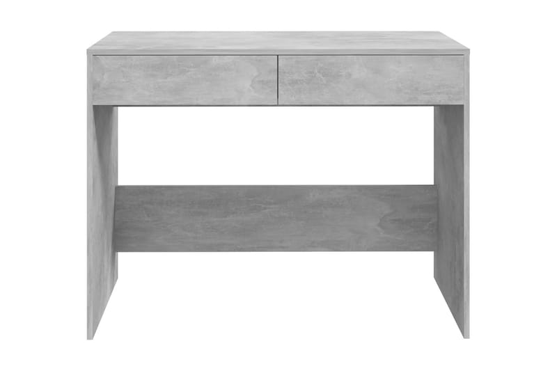 Skrivbord betonggrå 101x50x76,5 cm spånskiva - Grå - Möbler - Bord & matgrupper - Kontorsbord - Skrivbord