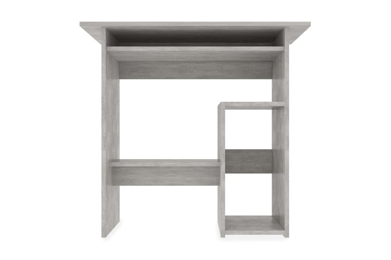 Skrivbord betonggrå 80x45x74 cm spånskiva - Grå - Möbler - Bord & matgrupper - Kontorsbord - Skrivbord