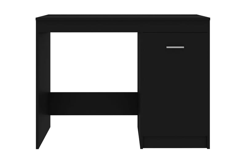 Skrivbord svart 100x50x76 cm spånskiva