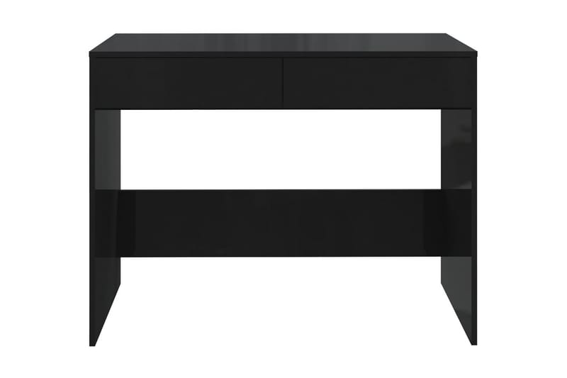 Skrivbord svart 101x50x76,5 cm spånskiva - Svart - Möbler - Bord & matgrupper - Kontorsbord - Skrivbord