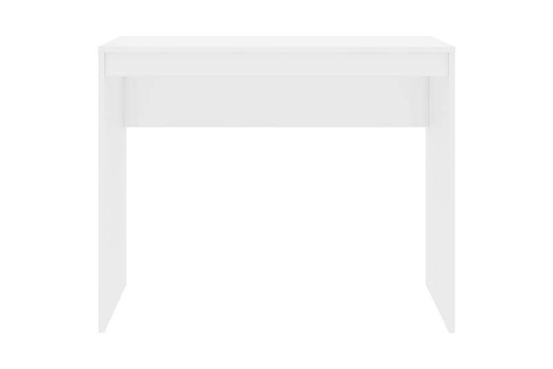 Skrivbord vit högglans 90x40x72 cm spånskiva - Vit högglans - Möbler - Bord & matgrupper - Kontorsbord - Skrivbord