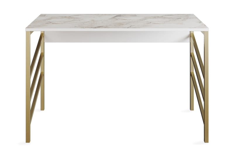 Sotinge Skrivbord 120 cm - Guld - Möbler - Bord & matgrupper - Kontorsbord - Skrivbord
