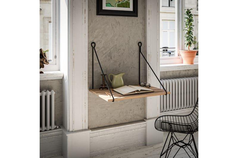 Sotinge Väggskrivbord 70 cm - Brun - Möbler - Bord & matgrupper - Kontorsbord - Skrivbord