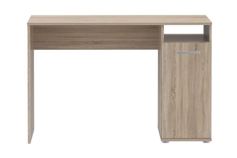 Steppello Skrivbord 110 cm med Förvaring Skåp + Hylla - Brun - Möbler - Bord & matgrupper - Kontorsbord - Skrivbord