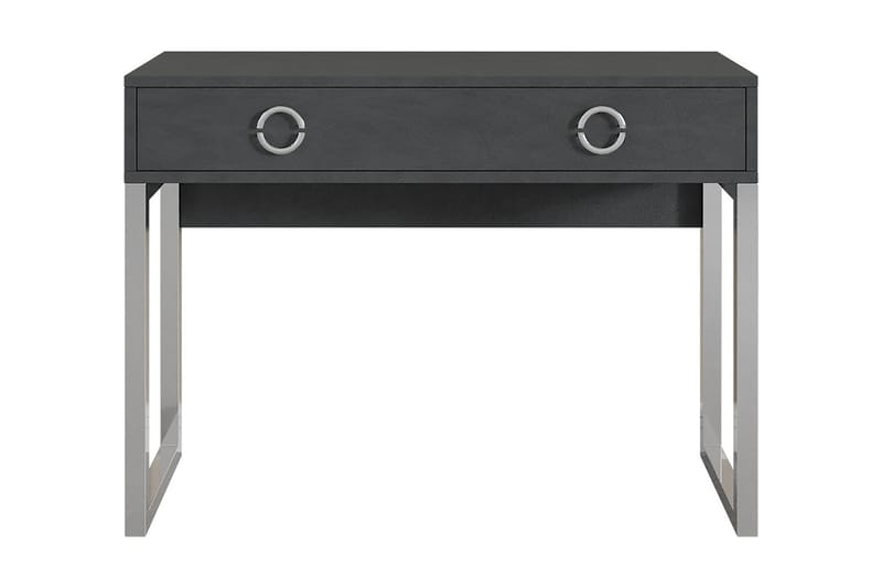Teijido Skrivbord 110 cm - Grå/Krom - Möbler - Bord & matgrupper - Kontorsbord - Skrivbord