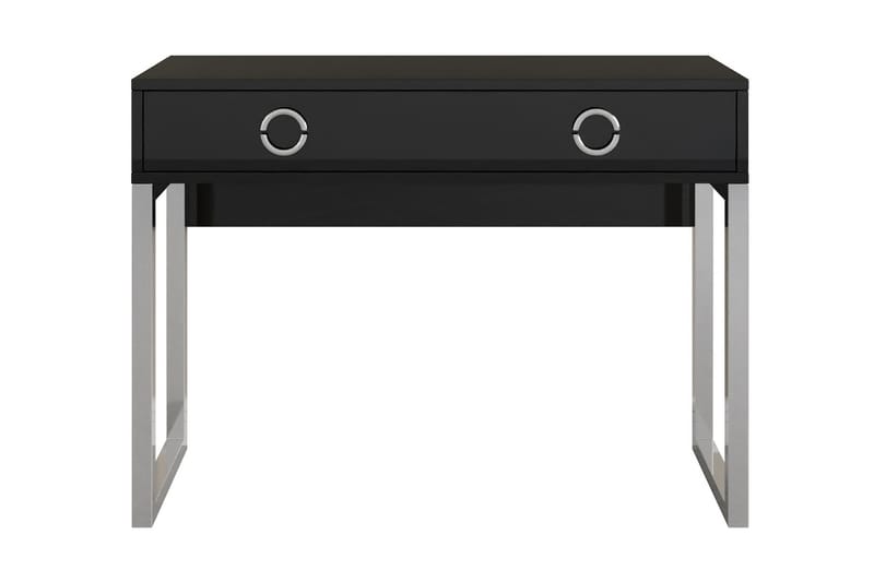 Teijido Skrivbord 110 cm - Svart/Krom - Möbler - Bord & matgrupper - Kontorsbord - Skrivbord