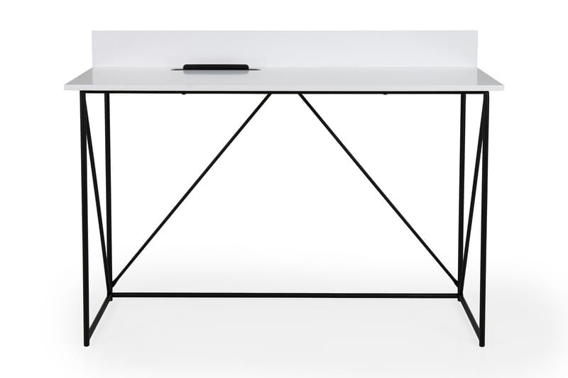Tell Skrivbord 120 cm Vit/Svart - Tenzo - Möbler - Bord & matgrupper - Kontorsbord - Skrivbord