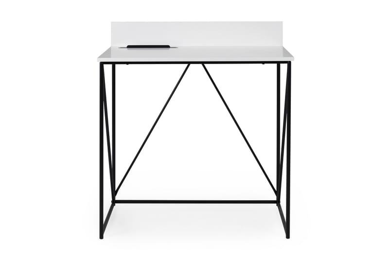 Tell Skrivbord 80 cm Vit/Svart - Tenzo - Möbler - Bord & matgrupper - Sminkbord & toalettbord