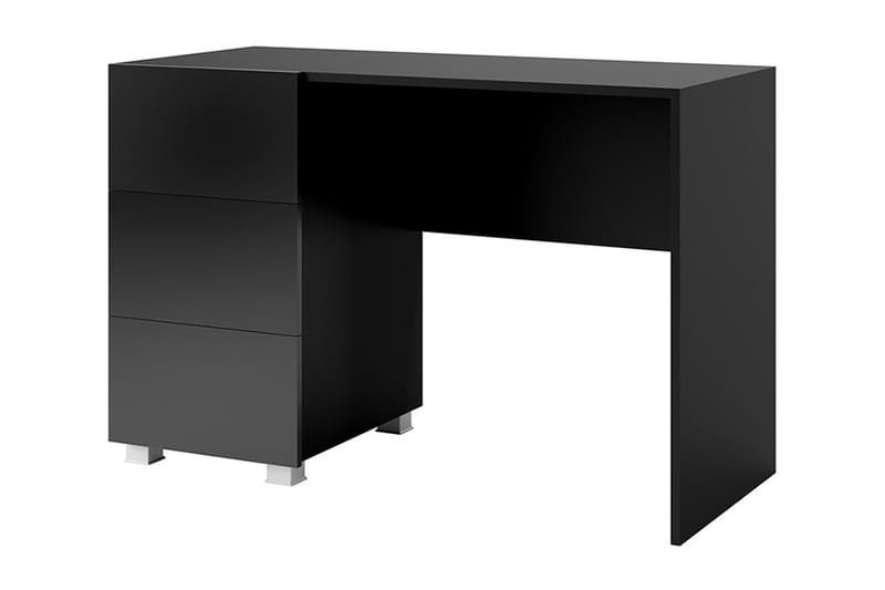 Tessan Skrivbord 110 cm med Förvaring - Svart - Möbler - Bord & matgrupper - Kontorsbord - Skrivbord
