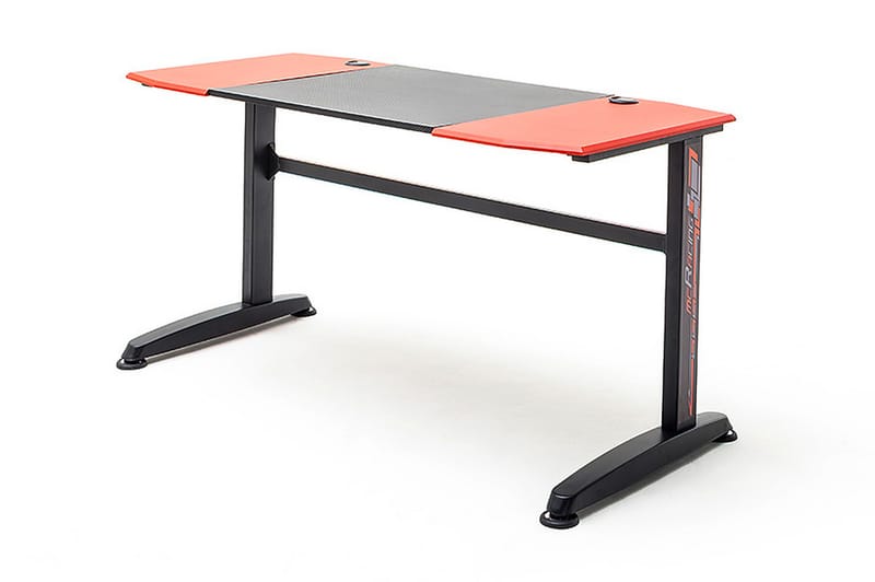 Tracis Gaming Skrivbord 140 cm - Röd/Svart/Metall - Möbler - Bord & matgrupper - Kontorsbord - Skrivbord